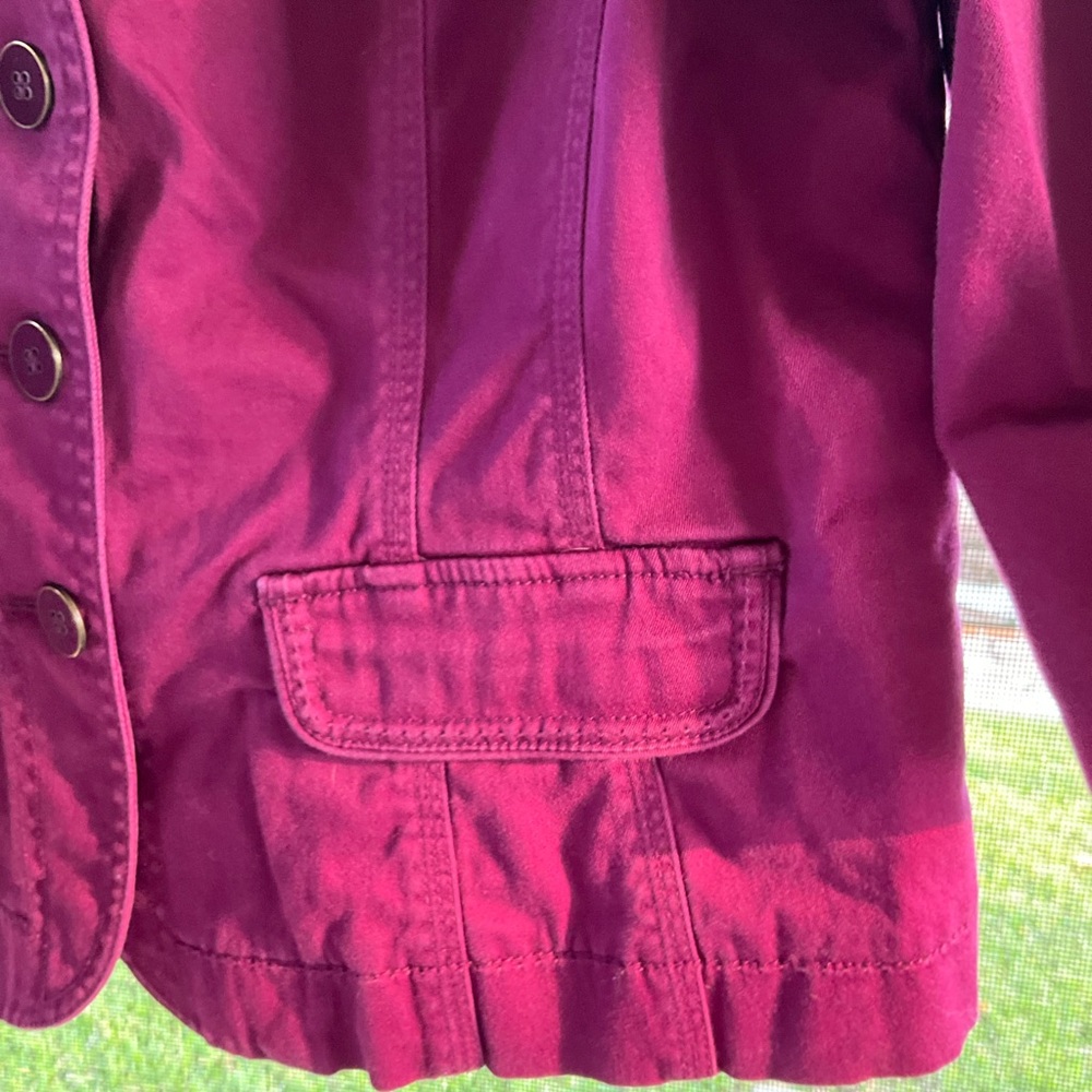 Charter Club Deep Purple Jacket - Picture 3 of 4